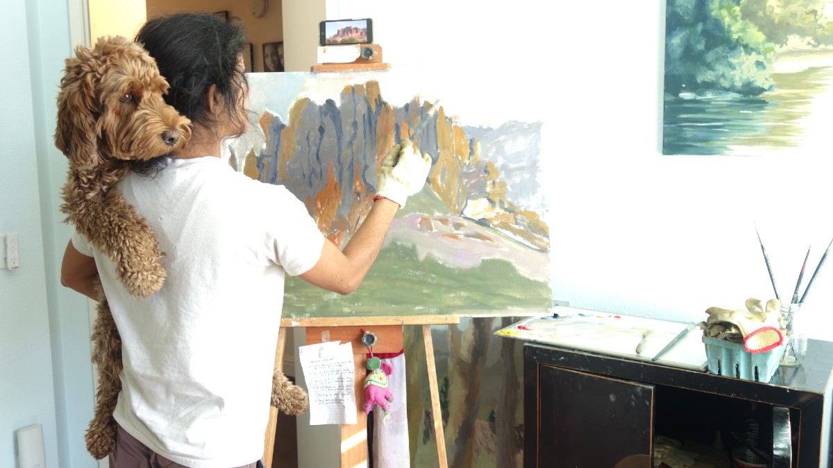 At Little Italy ArtWalk, nature serves as muse for featured painters