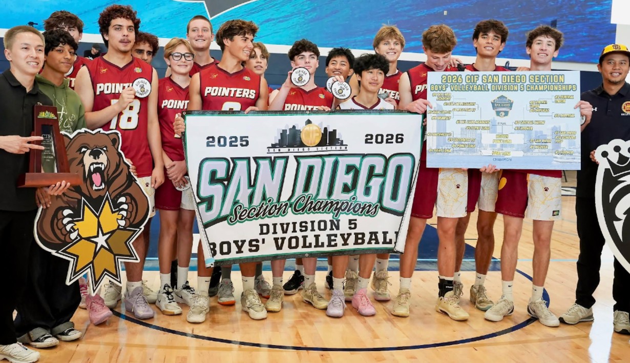 Pointer boys make history with first volleyball trophy