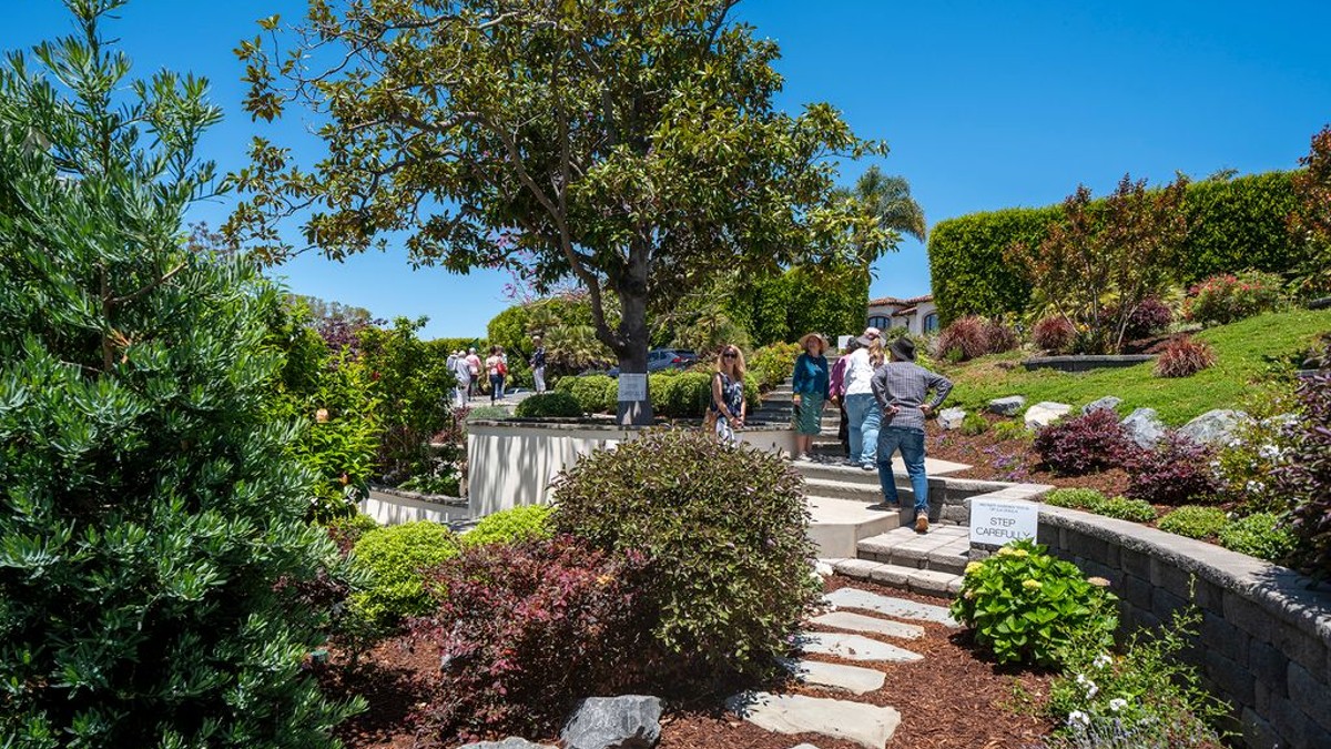 A peek behind the gates with the still-to-be-revealed hosts of La Jolla’s Secret Garden Tour