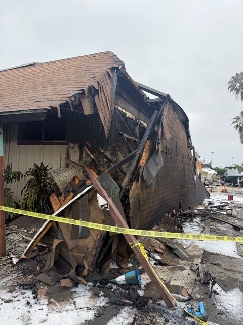 Community rallies to help historic Mission Bay Boat & Ski Club after a fire destroyed its headquarters