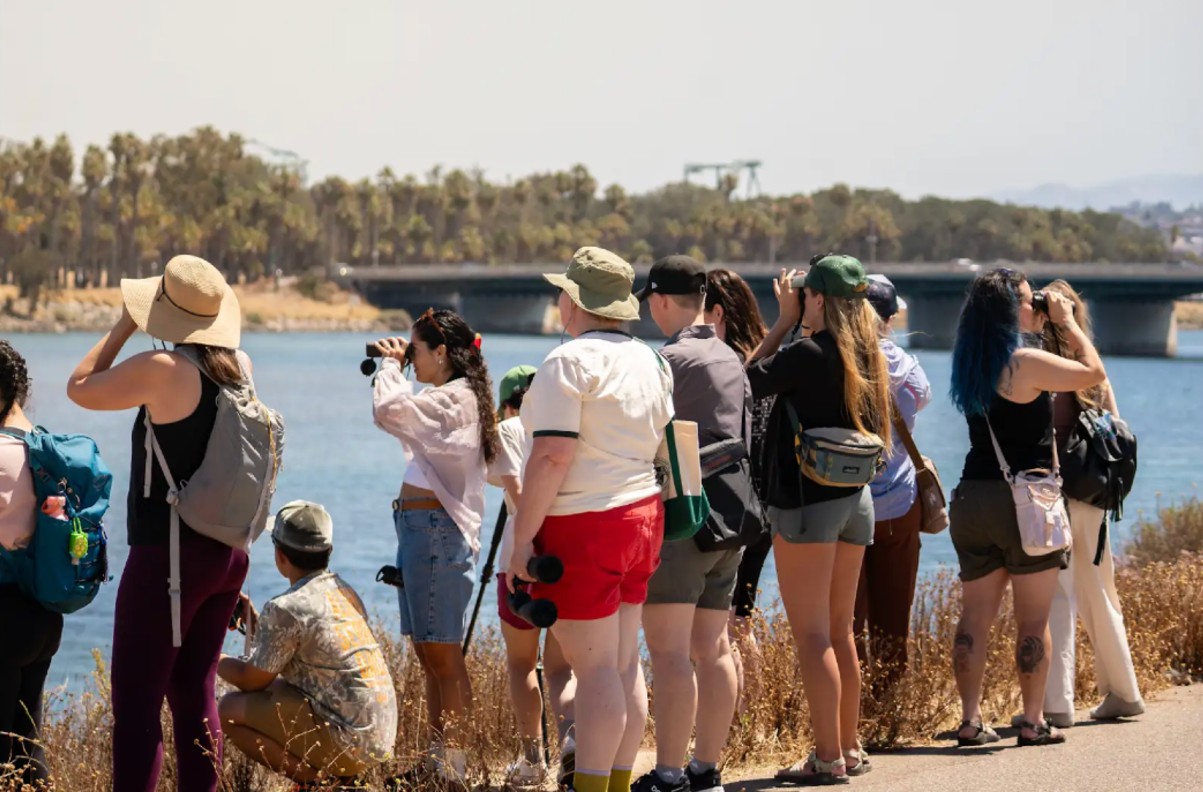 Can birdwatching be political? Locals combine their passion with their values in new chapter of Feminist Bird Club