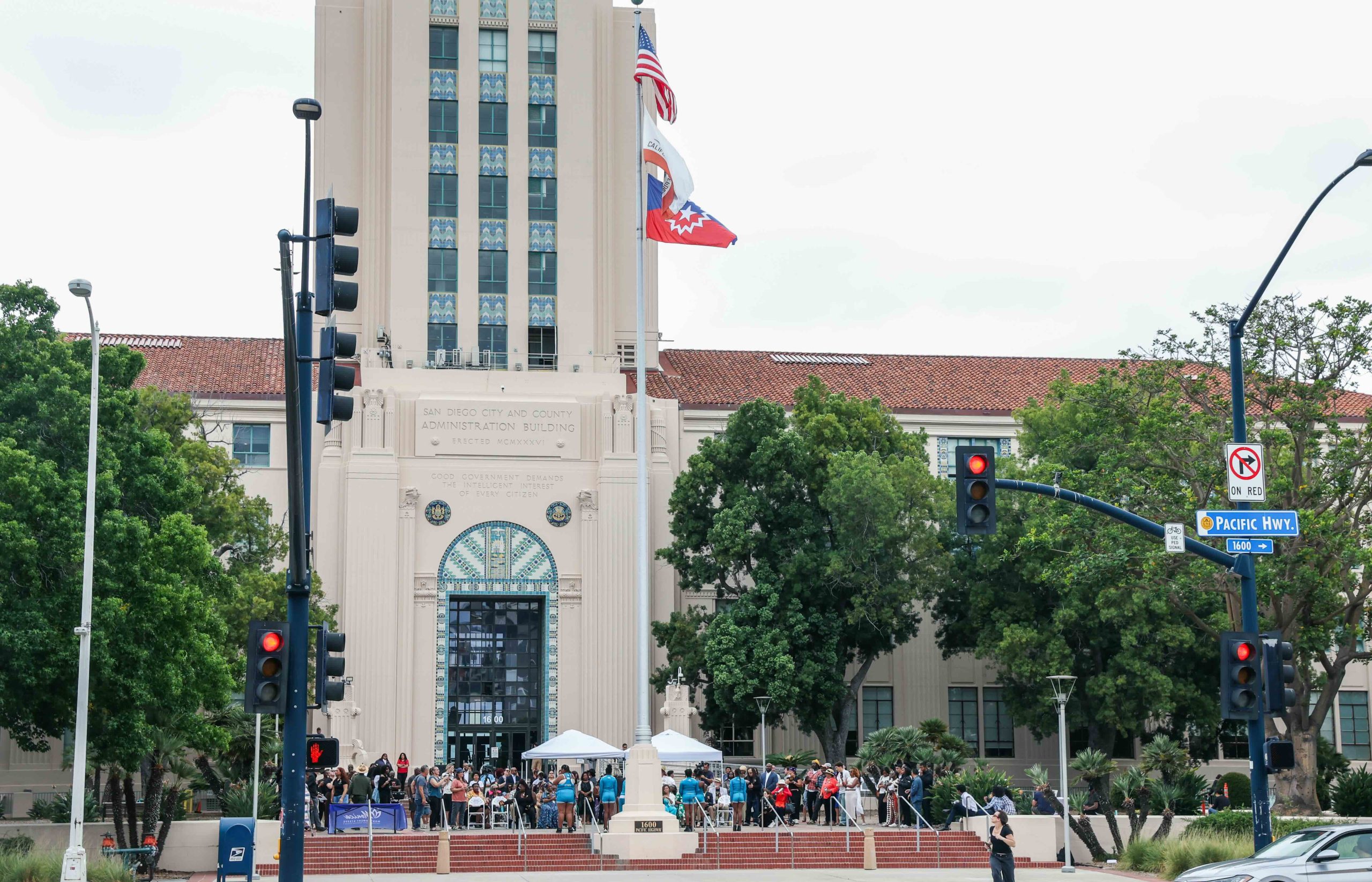 For third year in a row, Juneteenth flag raised over county administration building