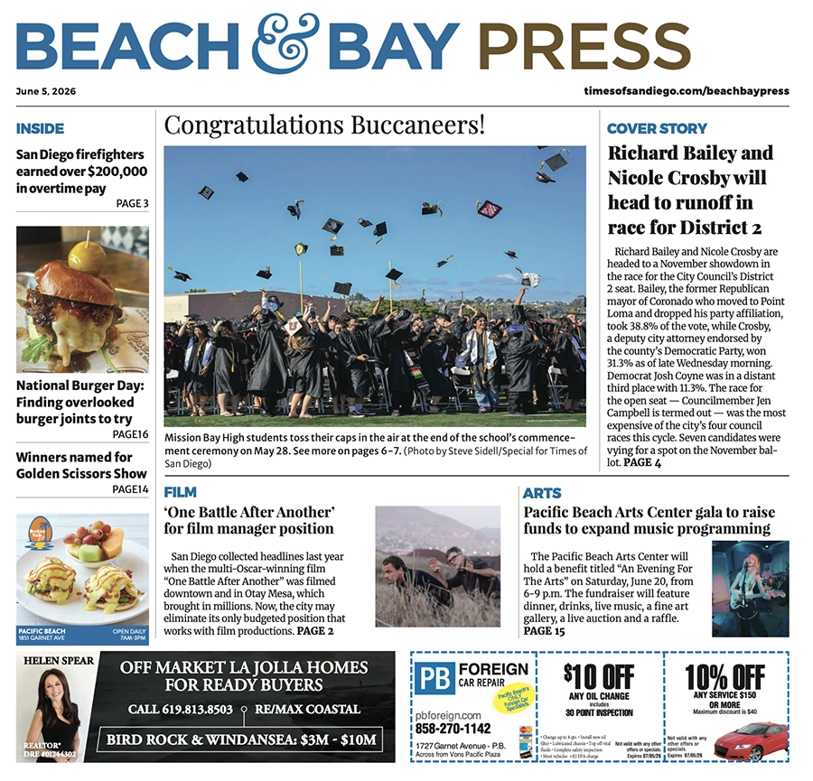 Beach and Bay Press: June 5, 2026