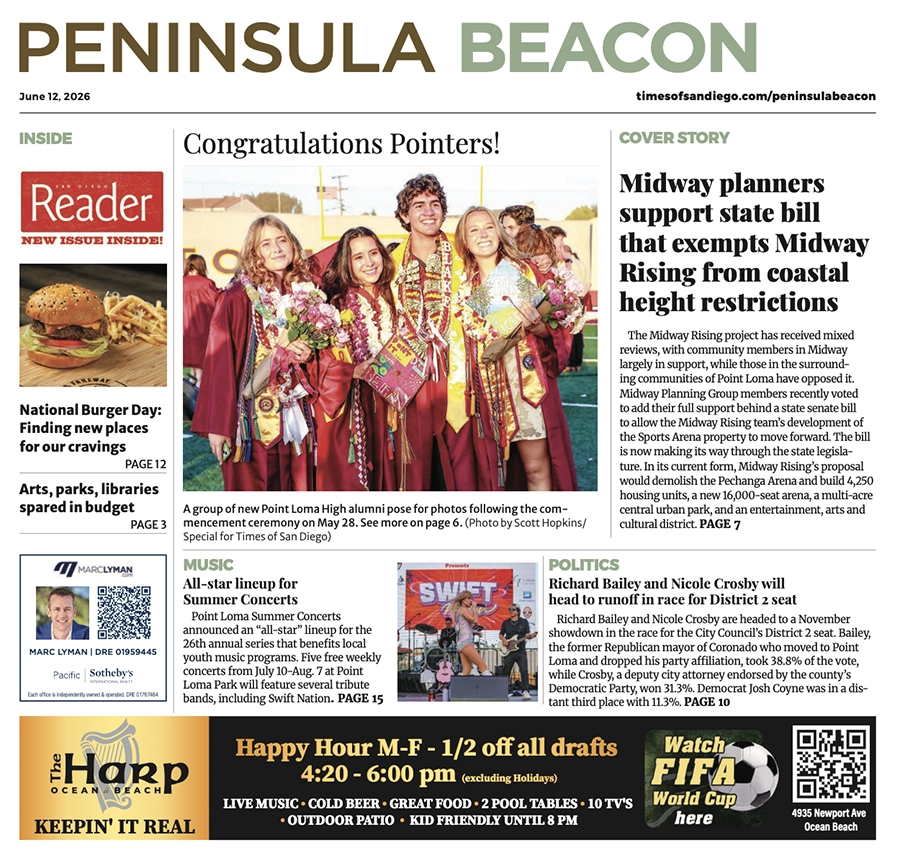 Peninsula Beacon: June 12, 2026 Peninsula Beacon: June 12, 2026