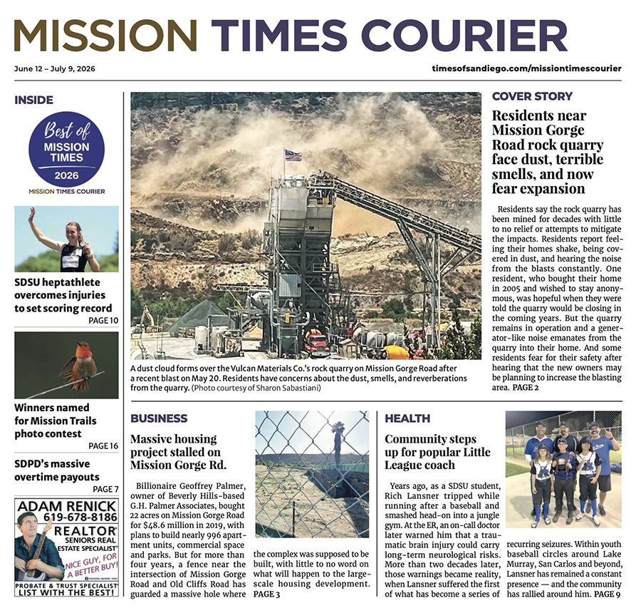 Mission Times Courier: June 12, 2026 Mission Times Courier: June 12, 2026