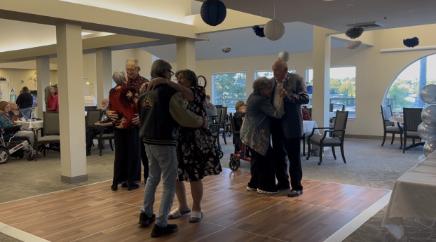 Prom king and queen crowned as Waterford Retirement Community seniors dance the night away