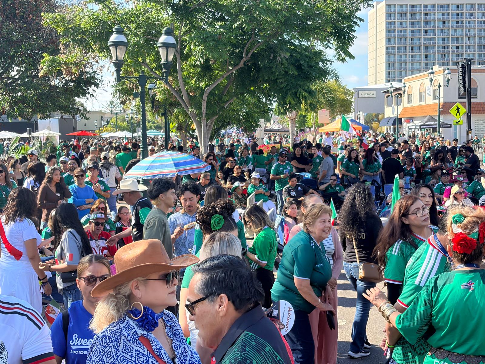 Excitement, silence, then a roar. Emotions run gamut for thousands cheering on Mexico at Chula Vista&rsquo;s World Cup watch party