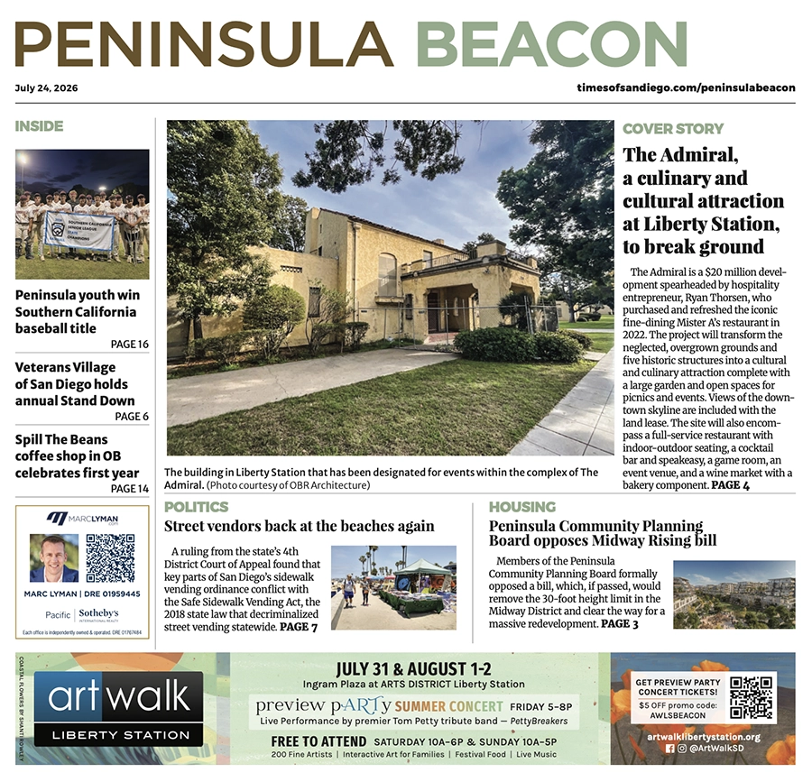 Peninsula Beacon: July 24, 2026 Peninsula Beacon: July 24, 2026