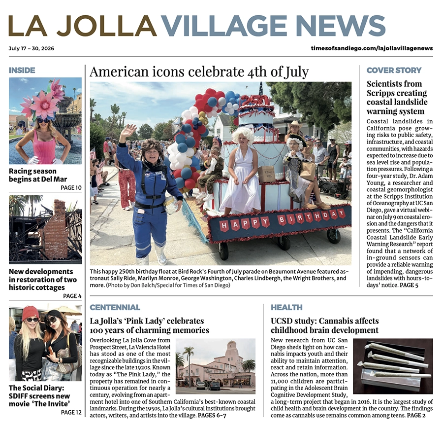 La Jolla Village News: July 17, 2026