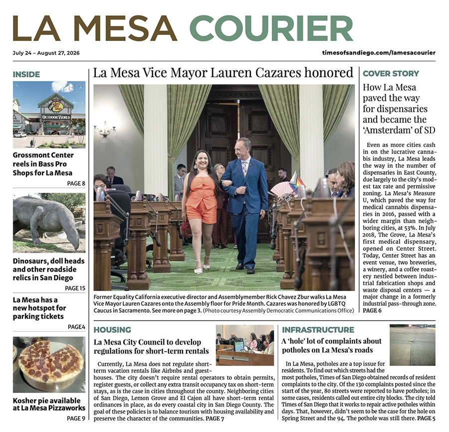 La Mesa Courier: July 24, 2026