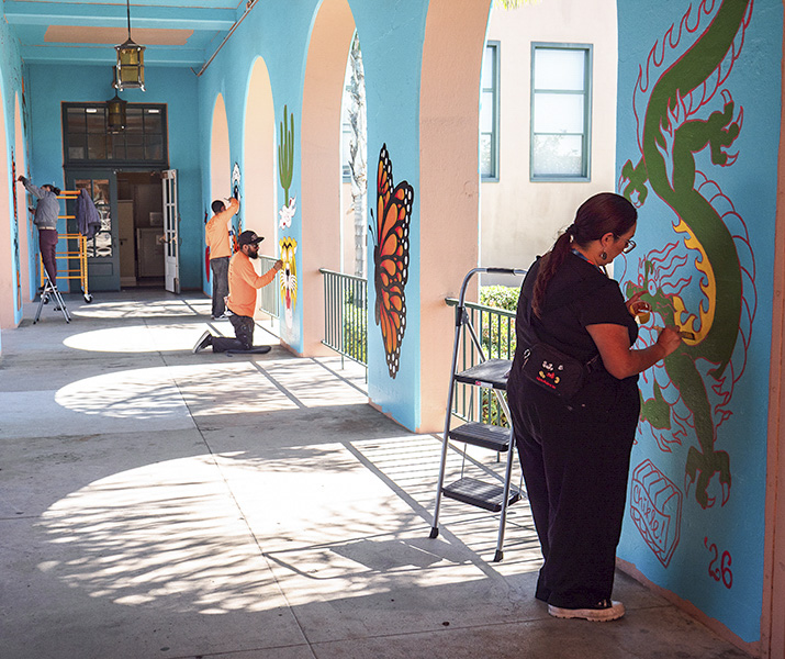 New Liberty Station mural shares spirit of San Diego and Tijuana through tattoos