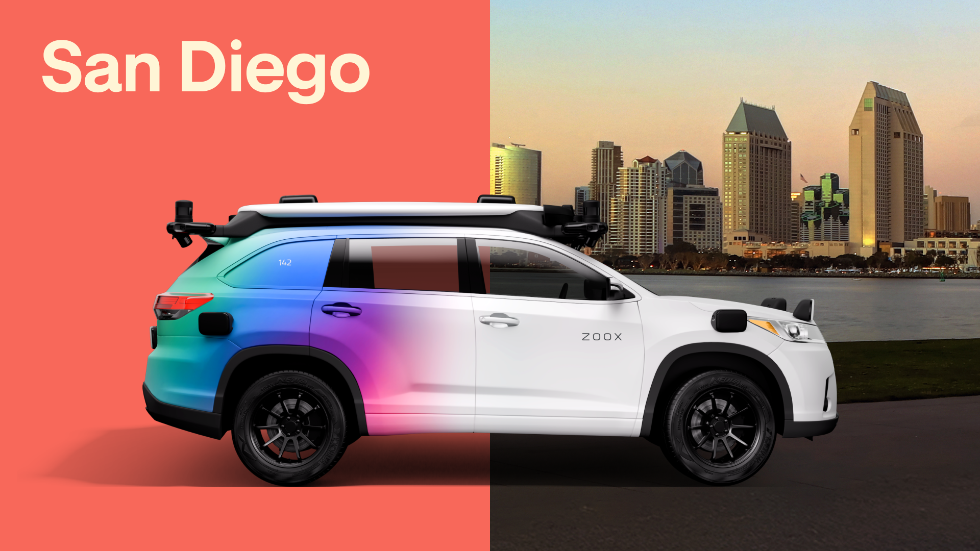 Amazon's Zoox test fleet coming to San Diego, raising robotaxi stakes just as Waymo goes live locally